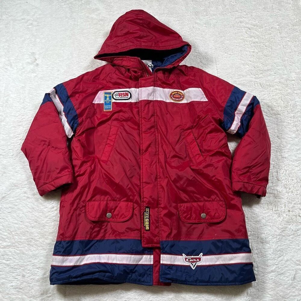 Disney Cars Boys Piston Cup Zip Up Jacket Coat